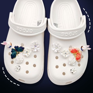 Crocs jibbitz สติกเกอร์หัวเข็มขัด สําหรับตกแต่ง crocs diy