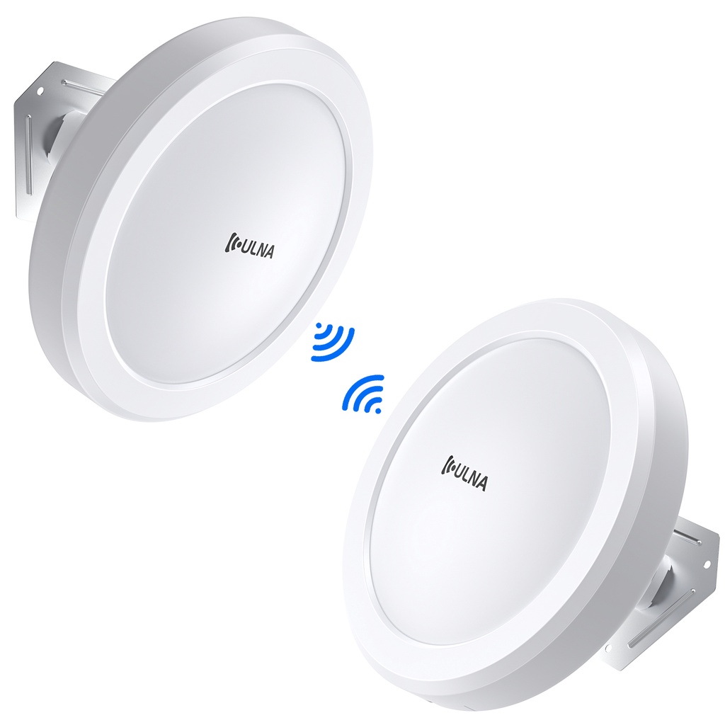 Wireless Bridge Gigabit 1Gbps Point to Point WiFi Bridge Outdoor CPE Kit พร้อมเสาอากาศกําลังสูง 16dB