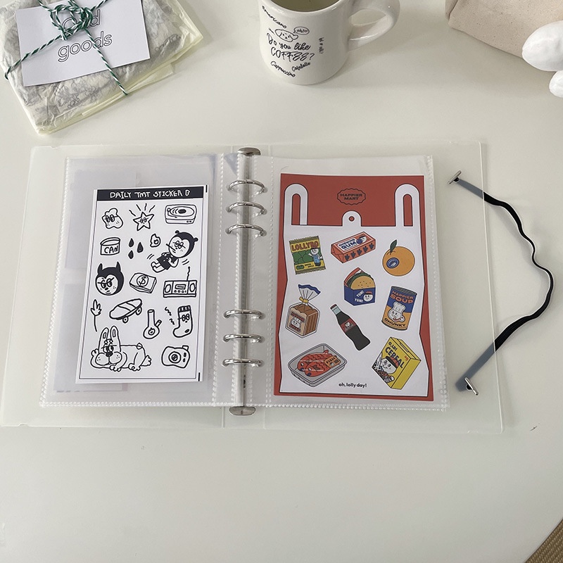 อัลบั้มรูปภาพโพลารอยด์ ขนาด A5 10 ซม. สไตล์เกาหลี สําหรับคู่รัก DIY ราคา ถูกที่สุด ดีลบีเคเค แกลเลอรีภาพที่ 5
