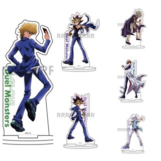 อนิเมะ Yu-Gi-Oh! ขนาด 16 ซม. ฟิกเกอร์อะคริลิค ตั้งโต๊ะ รูป Yugi Muto Seto Kaiba Katsuya Bakura Mariku ATEM YuGiOh ของเล่นสําหรับเด็ก ของขวัญ