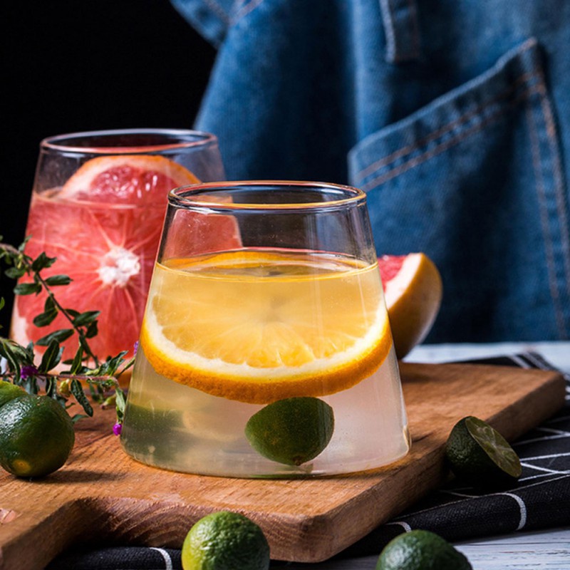 ถ้วยน้ําผลไม้ แก้วไวน์ Mount Fuji Tumbler Internet Celebrity Water Cup