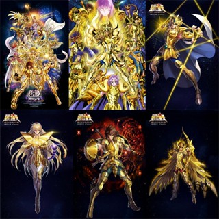 ของเล่นไม้ปริศนา รูปการ์ตูนอนิเมะ Golden Saint Seiya Twelve Constellations เพื่อการเรียนรู้เด็ก และผู้ใหญ่ 300 ชิ้น 500 ชิ้น 1,000 ชิ้น 1500 ชิ้น