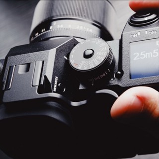 ของแท้ มือจับทองเหลือง สไตล์ย้อนยุค สําหรับถ่ายภาพ Fuji X-H1 XH1|การกําหนดค่ากล้อง ของแท้ จากเงาอ่อน