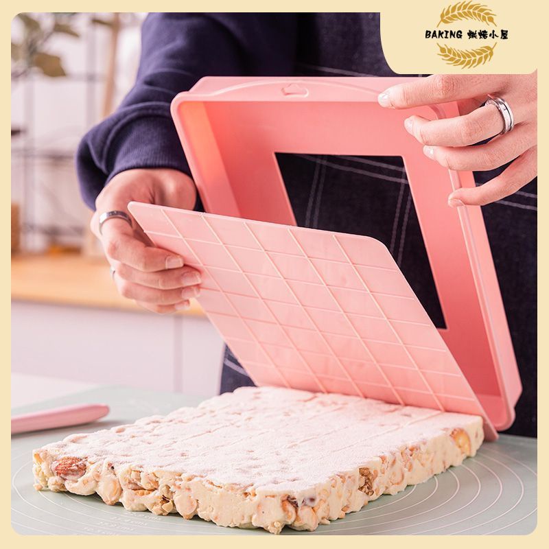 Nougat DIY ทําตัดแผ่นแม่พิมพ์เกล็ดหิมะกรอบทําแผ่นนูกัตเครื่องมือเกล็ดหิมะกรอบเบเกอรี่เครื่องครัวไม่ต