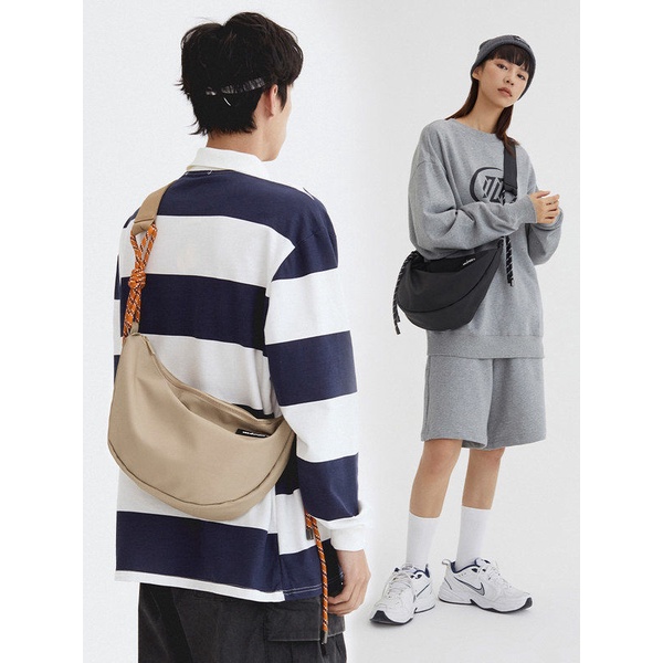 พร้อมสต็อก|Vaoper Street Wear Messenger Bag Men Casual Shoulder Bag Sports Dumpling Bag Female Large