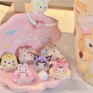 Sanrio กิ๊บติดผม ลาย Hello Kitty Melody Kuromi LittleTwinStars Cinnamoroll PompomPurin BADBADTZ-MARU Keroppi IARM ขนาดเล็ก