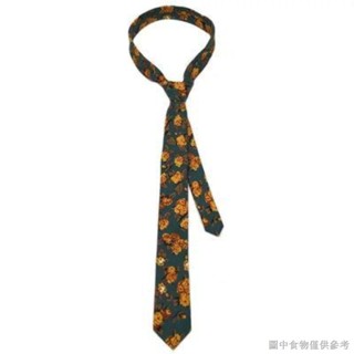 [Trendy Brown Tie] เสื้อเชิ้ตยาว ผ้าฝ้าย ลายดอกไม้ สไตล์เกาหลี สร้างสรรค์ สําหรับผู้ชาย และผู้หญิง