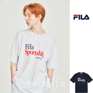 [FILA Korea] เสื้อยืดแขนสั้น สไตล์สปอร์ต