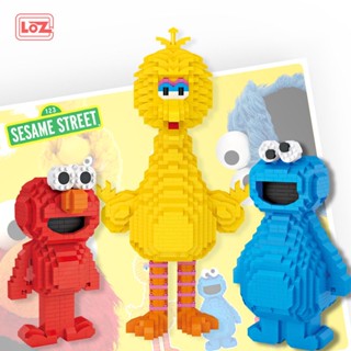 Loz Sesame Street บล็อคตัวต่อ 3400 สําหรับเด็ก และผู้ใหญ่