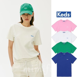 [Keds Korea] Keds True Blue Essential เสื้อยืดแขนสั้น