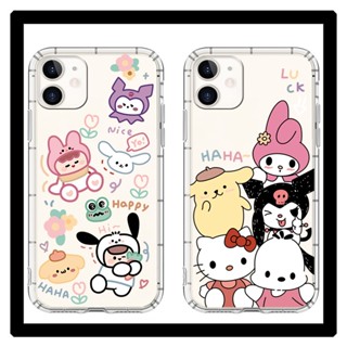 เคส iPhonexs น่ารักการ์ตูน สไตล์เกาหลี พิมพ์ลาย หมีน่ารัก เคสโทรศัพท์มือถือ โปร่งใส ความกดอากาศ เคสซิลิโคนอ่อนนุ่ม สำหรับ เคสไอโฟน11 โทรศัพท์ ip i 6s 7 8 plus 11 เคสไอโฟน 13 เคสไอโฟน 12 pro max mini เคสไอโฟน7พลัส xs XR iPhone case เคสโทรศัพท์