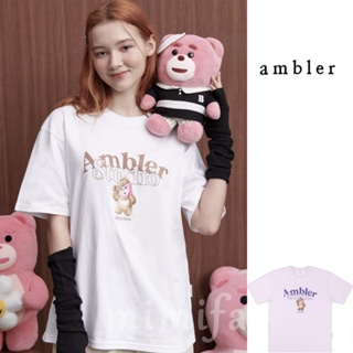 [Ambler] เสื้อยืดแขนสั้น พิมพ์ลาย Ambler X Bellygom WHU AU สําหรับผู้ชาย และผู้หญิง