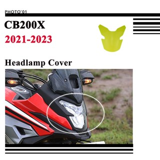 Psler  ฝาครอบไฟหน้า ฟิล์มกันรอยไฟหน้า สําหรับ Honda CB200X CB 200X 2021 2022 2023