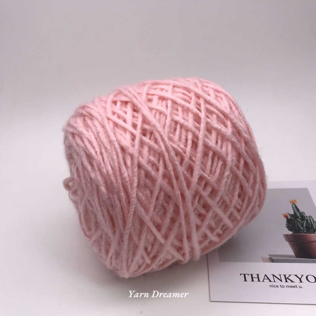 เส้นด้ายขนนุ่มเป็นมิตรกับผิวหนังสำหรับถักไหมพรม / เส้นด้ายโครเชต์ DIY / เส้นด้ายผสม / เส้นด้ายฝ้าย