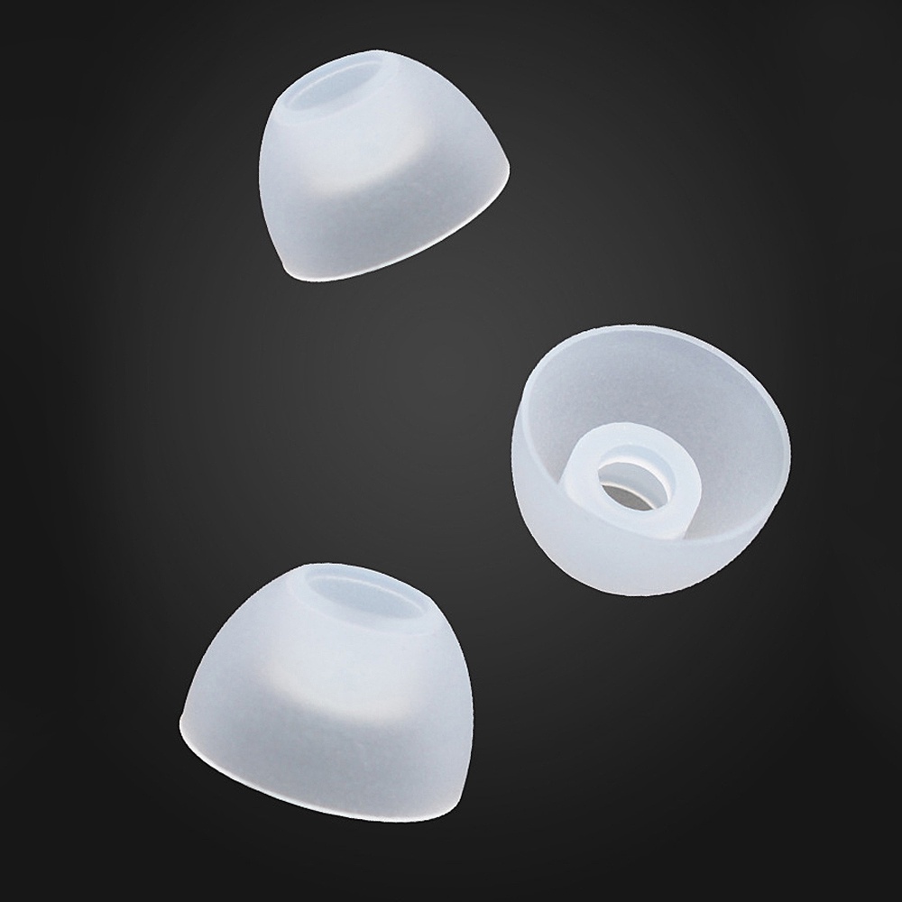 Uareliffe KZ ซิลิโคนเปลี่ยนหูเคล็ดลับ 3 คู่ SML แหวนยางนุ่มใสหูฟังเบาะเสียงแยกสบายโปร่งใสแผ่นรองหูฟังครอบคลุม