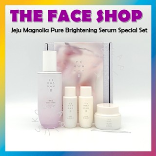 [THE Face SHOP] Yehwadam Jeju Magnolia Pure Brightening Serum ชุดพิเศษ