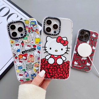 เคสแม่เหล็ก ลายคิตตี้ สําหรับ iPhone 14 13 12 11 iPhone 14 13 12 11