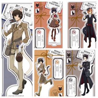 โมเดลฟิกเกอร์อะคริลิค รูปการ์ตูนอนิเมะ Bungo Stray Dogs Akutagawa Ryuunosuke Dazai Osamu Izumi Kyouka Edogawa Renpo Nakahara Chuuya ขนาด 16 ซม. เหมาะกับของขวัญ ของเล่นสําหรับเด็ก