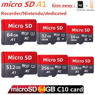 การ์ดหน่วยความจํา 128GB SD U3 32GB 64GB 256GB 512GB C10 A2 90MB/s Micro SD SD88X02