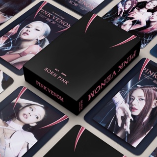 โปสการ์ด BLACKPINK Concert BORN pink Kim Jisoo LISA Rosé Jennie pink Venom