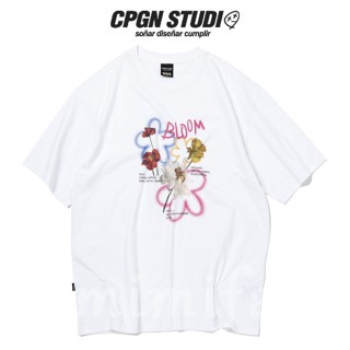 [CPGN Studio] เสื้อยืดแขนสั้น พิมพ์ลาย PLAVE EUNHO Pick DTP Peony bloom