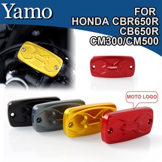 ใหม่ ฝาครอบถังน้ํามันเบรกหน้ารถจักรยานยนต์ CNC สําหรับ HONDA CB650R CBR650R CM300 CM500