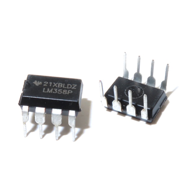 （10 ชิ้น）Lm358 LM358P LM358N DIP-8 Dual-Channel คอมพิวเตอร์เครื่องขยายเสียงชิป IC