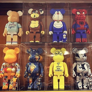 [พร้อมส่ง] Bearbrick บล็อคตัวต่อ รูปหมีโหด นําโชค 400% สําหรับตกแต่งบ้าน ของขวัญวันเกิดแฟนสาว