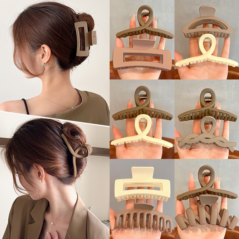 คลิปคว้าขนาดใหญ่สำหรับผู้หญิง ออกแบบมาเพื่อความทนทานและความสวยงาม ในสไตล์พรีเมียม ใช้งานได้ทั้งวันและการสวมใส่พิเศษ