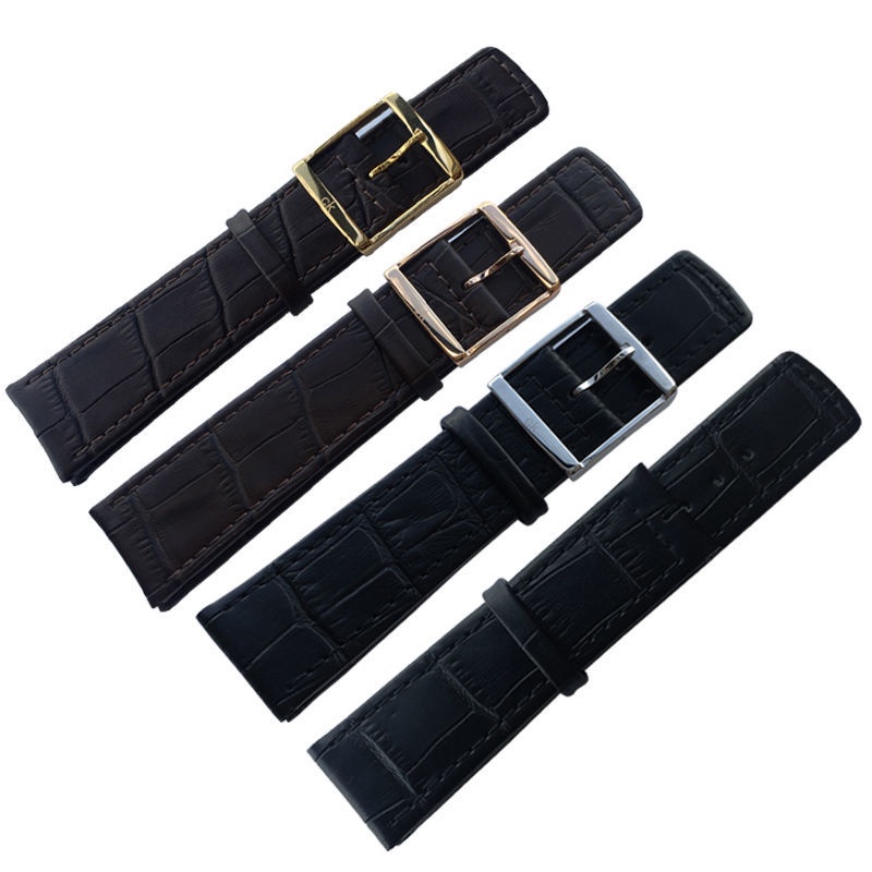 เหมาะสําหรับ CK Strap Men K2G271/2G275/2G276/2G2G1 สายหนังแท้ 22mm Cowhide สายนาฬิกาผู้หญิง