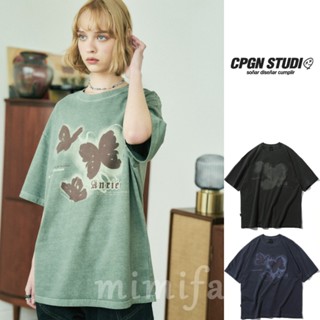 [CPGN Studio] เสื้อยืด แขนสั้น พิกเมนต์ความวิตกกังวล