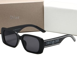 2023 vintage black square cd sunglasses woman luxury brand small rectangular sunglasses