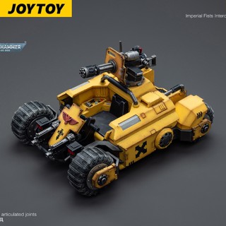 ของเล่นฟิกเกอร์ JoyToy Imperial Fists Primaris Invader ATV 1/18