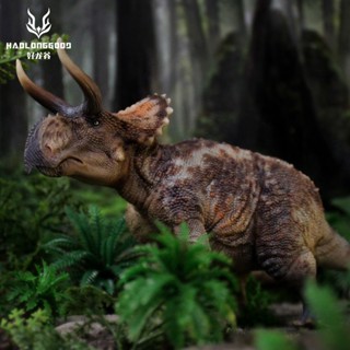 พร้อมส่ง ใหม่ โมเดลฟิกเกอร์ รูปไดโนเสาร์ Good Dragon Valley Big Nose Ceratops 1: 35 ของเล่นสําหรับเด็ก