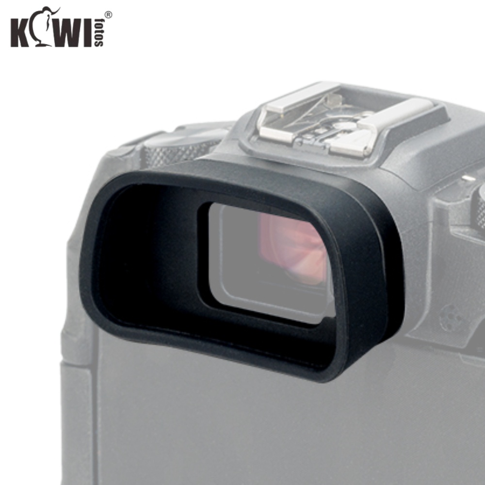 Kiwifotos ช่องมองภาพกล้อง แบบยาว ซิลิโคนนิ่ม สําหรับ Canon EOS RP Canon EOS RP