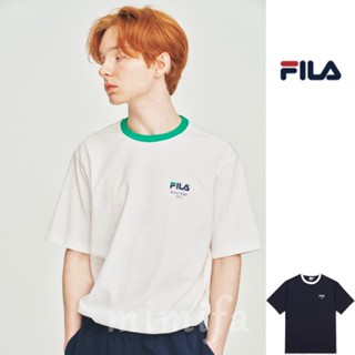 [Fila Korea] เสื้อยืด ลาย Fila tennis สีเข้ากัน