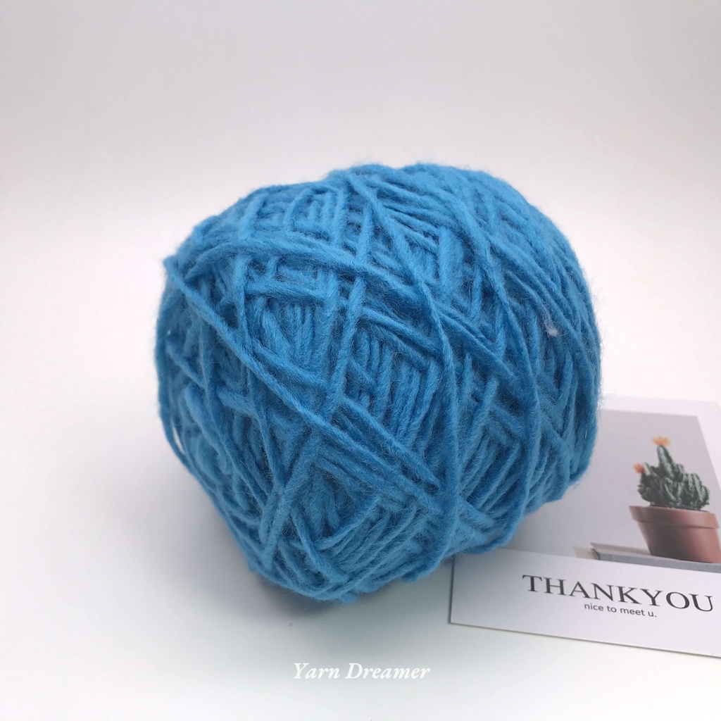 เส้นด้ายขนนุ่มเป็นมิตรกับผิวหนังสำหรับถักไหมพรม / เส้นด้ายโครเชต์ DIY / เส้นด้ายผสม / เส้นด้ายฝ้าย