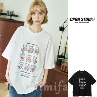 [CPGN Studio] เสื้อยืดแขนสั้น พิมพ์ลาย DTP HEART