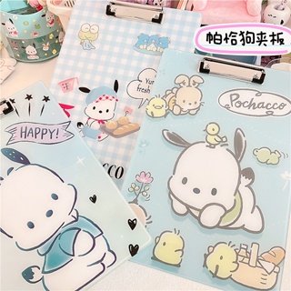 Sanrio เฝือกข้อมูล ขนาด A4 ลาย Hello Kitty Melody Kuromi LittleTwinStars Cinnamoroll PompomPurin Pochacco Keroppi 0MRO