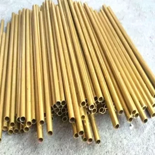 Fuyi ท่อทองเหลือง หนา 0.25 มม. ยาว 300 500 มม. OD 1 1.2 1.5 2 2.5 3 3.5 4 4.5 5 5.5 6 6.5 7 7.5 7.7 8 8.5 9 9.5 10 12 12.5 มม.