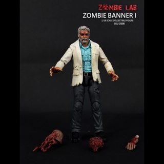 ฟิกเกอร์ Zombie Banner ZB 1/18 สําหรับตกแต่งบ้าน