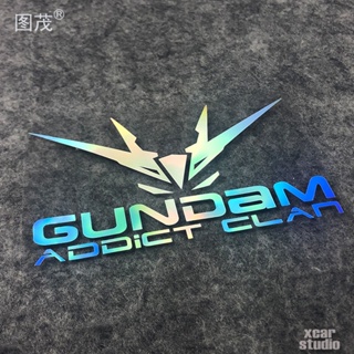 Hot Sale🔥Gundam สติ๊กเกอร์ สติ๊กเกอร์ติดรถ สติ๊กเกอร์ มอเตอร์ไซค์ กันน้ำ สะท้อนแสง สติกเกอร์ตกแต่ง