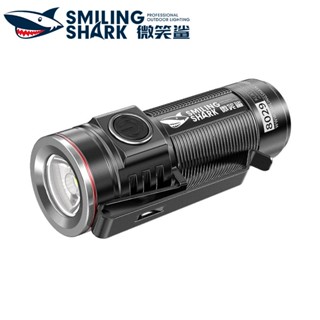 Smilingshark 8029 ไฟฉาย led ไฟฉายสปอตไลท์ ขนาดเล็ก สว่างมาก พร้อมแม่เหล็กชาร์จ 5 โหมด สําหรับตั้งแคมป์ เดินป่า วิ่ง กลางแจ้ง