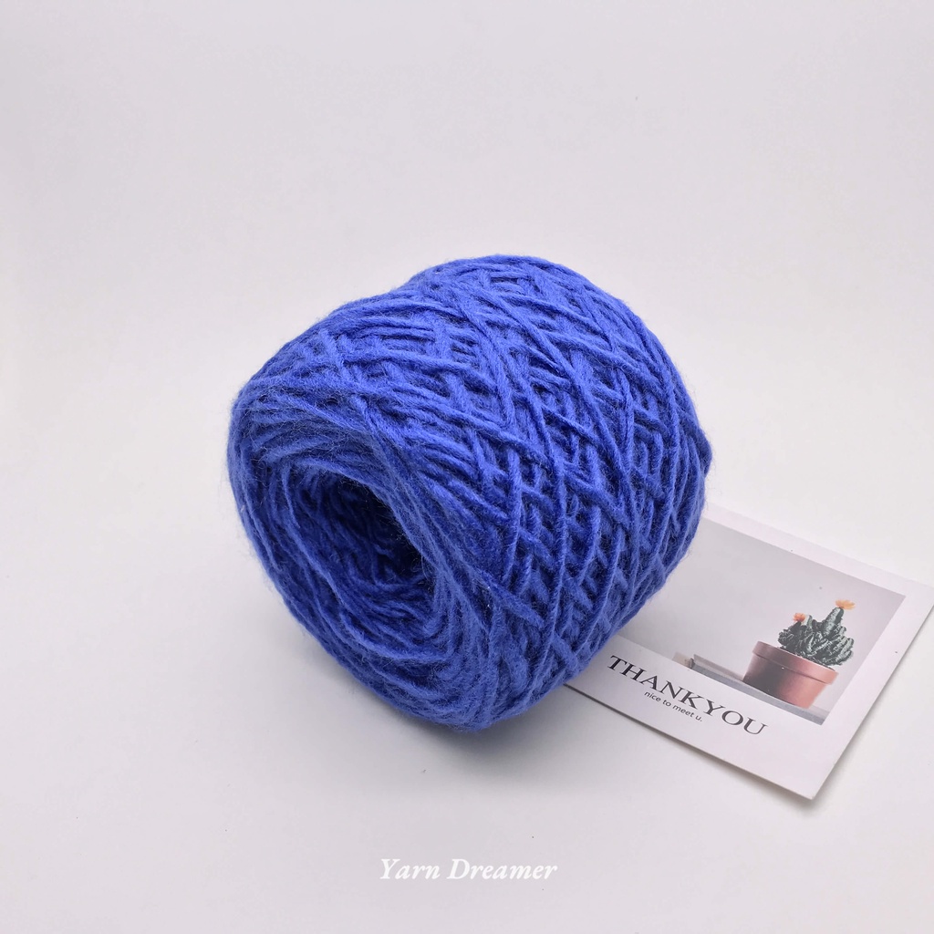 เส้นด้ายขนนุ่มเป็นมิตรกับผิวหนังสำหรับถักไหมพรม / เส้นด้ายโครเชต์ DIY / เส้นด้ายผสม / เส้นด้ายฝ้าย