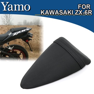 Motorcycle Passenger Rear Pillion Seat For KAWASAKI ZX6R ZX 6R 2007 2008