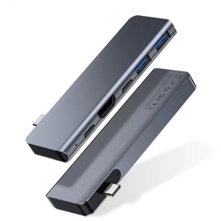 5-in-1 ฮับ type-c USB c HDMI และการ์ดรีดเดอร์ type-c สําหรับ macbook nintendo
