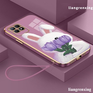 เคส Realme 8i เคสซิลิโคนนิ่ม ชุบไฟฟ้า กันกระแทก สําหรับ Realme 8i DDNH01 น่ารัก ลายการ์ตูน กันกระแทก