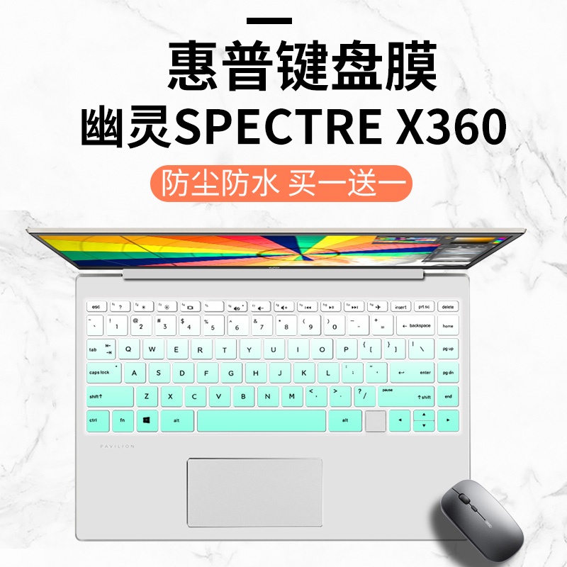 ฟิล์มป้องกันคีย์บอร์ดโน้ตบุ๊ก สําหรับ HP Spectre x360 14 Flip Touch Ghost i5-1135G7