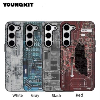 Youngkit เคสป้องกันโทรศัพท์มือถือ แบบแม่เหล็ก กันกระแทก สําหรับ Samsung Galaxy S23Ultra S23Plus