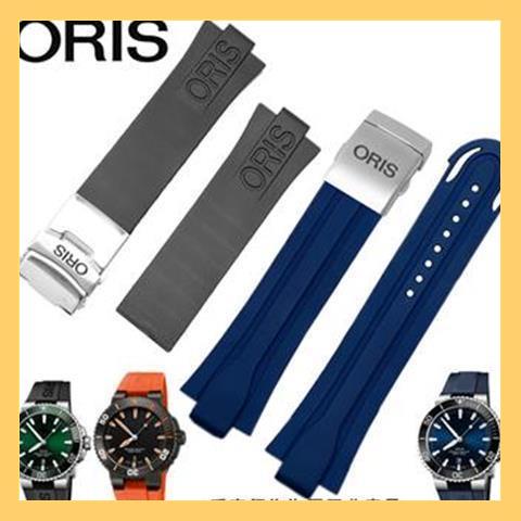 ขายดี ORIS ORIS สายนาฬิกาข้อมือยาง กันน้ํา สําหรับ AQUIS Williams 7740 24 * 11 * 12 0310